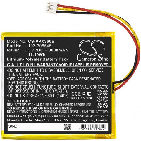 Batteria allarme visonic powermaster 360r