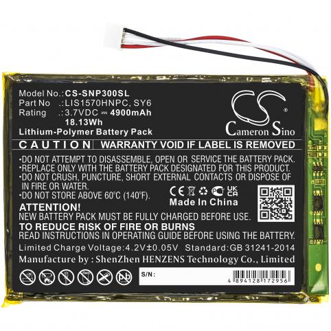 Battery  sony sy6