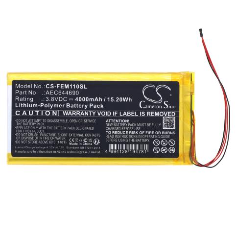 Aec644690 m11 batterij amplificateur ecouteur fiio