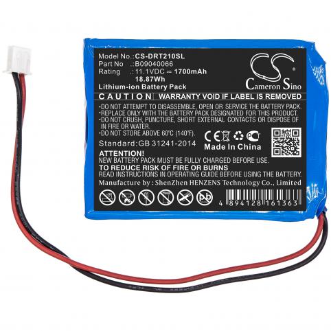 Bateria medidor deviser ds2100a
