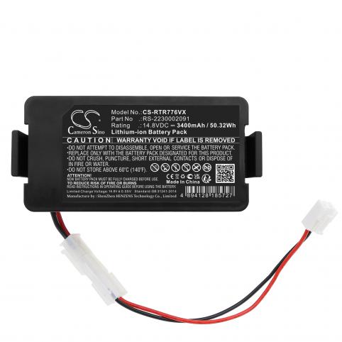 Batterij stofzuiger rowenta rr7