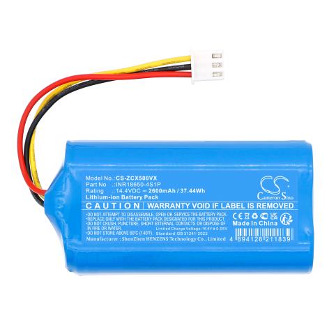 Inr18650 4s1p aqua connect s200 batterij aspirateur eziclean