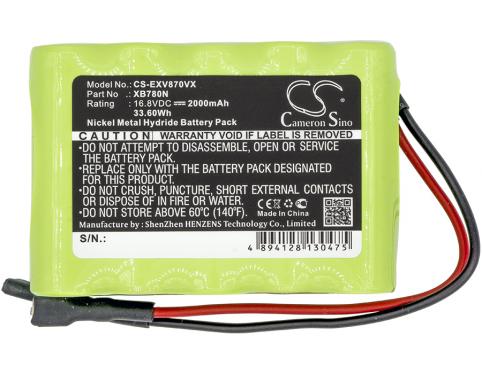 Batterij stofzuiger shark sv760