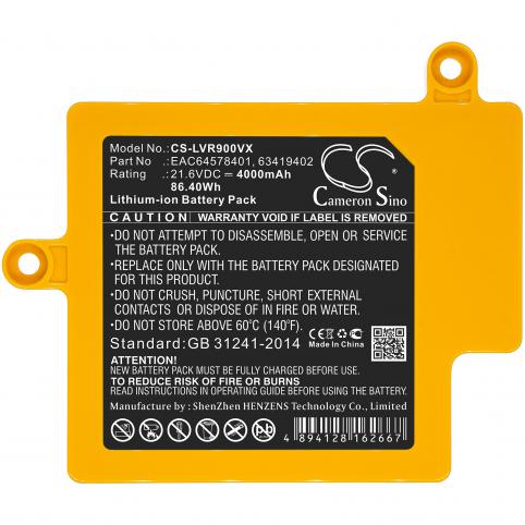 Batterij stofzuiger lg r9master