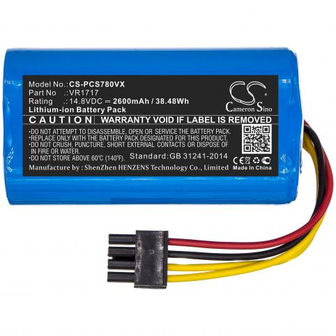 Batterij  proscenic vr1717 cocoa smart 780t