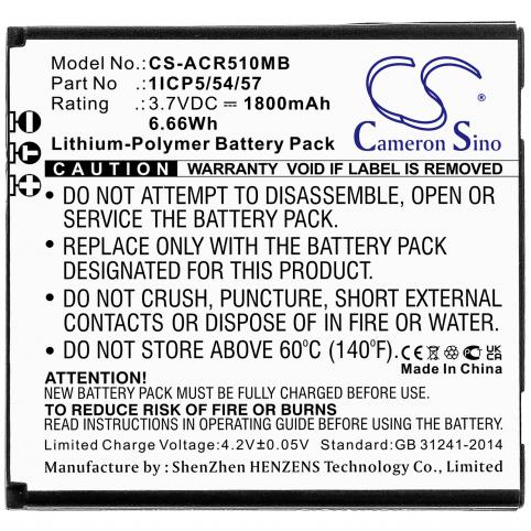 Batterie  angelcare 1icp5 54 57