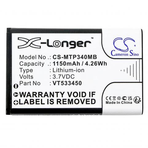 Bateria monitor de bebe motorola ease 34