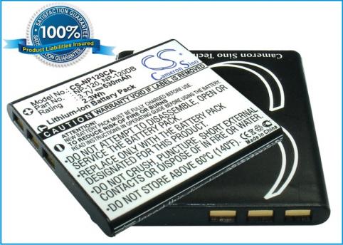 Batterie camescope casio exilim ex s200be