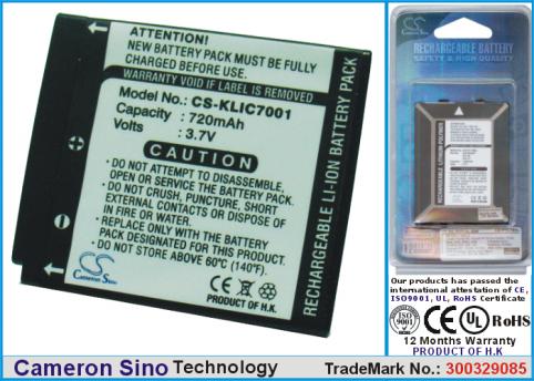Batterie camescope benq dc e1050t