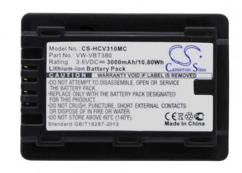 Battery  panasonic vw vbt380