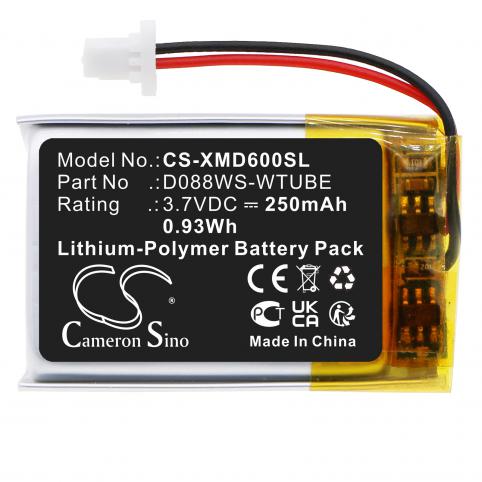 Battery  xp metal detectors d088ws wtube