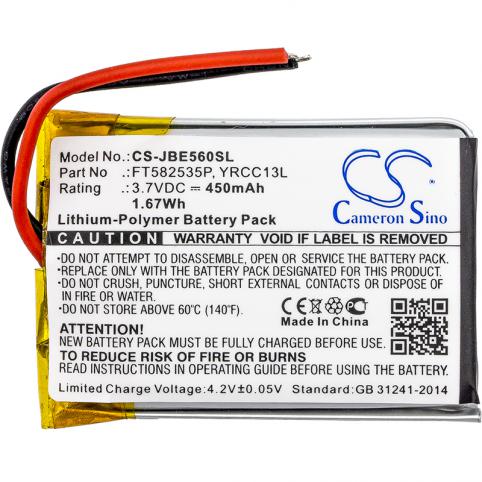 Battery wireless headphone jbl j56bt