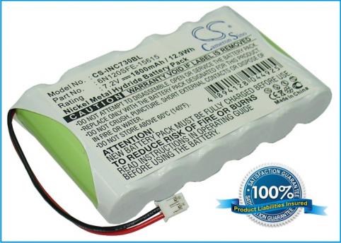 Batterie lecteur code barre ingenico elite p2000