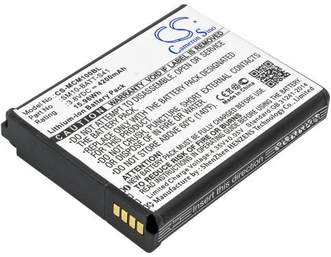 Sm10 batt s41 m3 mobile sm10 batteria lettore di codici a barre m3 mobile