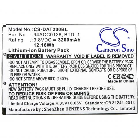 Battery  datalogic btdl1