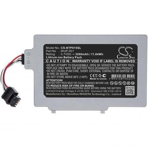 Batteria  nintendo wup 001