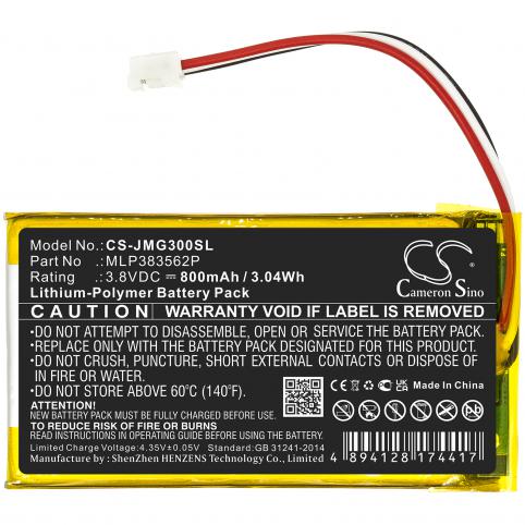 Battery  jbl mlp383562p