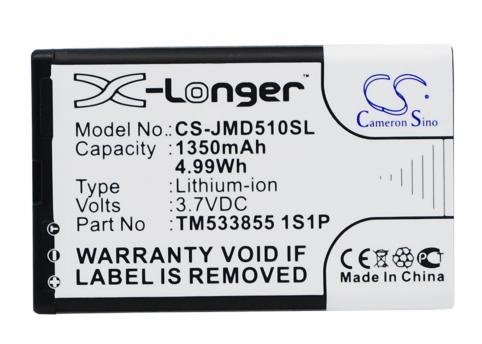 Batterie  jbl tm533855 1s1p