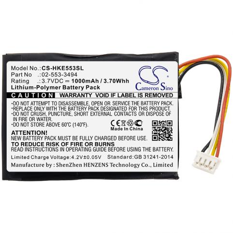 Batterie  harman/kardon 02 553 3494