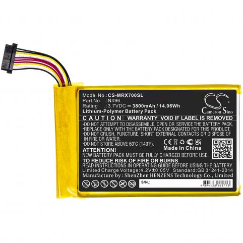 Batterij gps magellan trx7