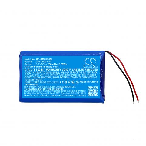 Batteria gps garmin dashcam 25