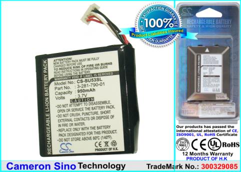 Batterie  sony 3 281 790 01