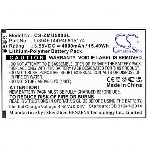 Batterie  zte li3945t44p4h815174