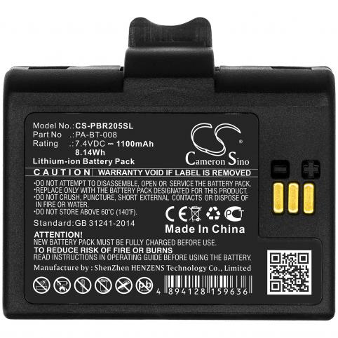 Battery portable printer brother rj 2035b