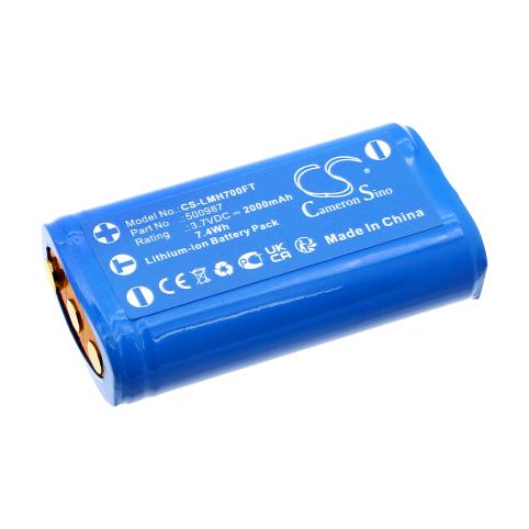 Battery flashlight ledlenser mh7