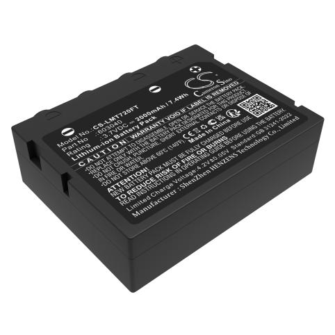 Battery flashlight ledlenser hr7.2