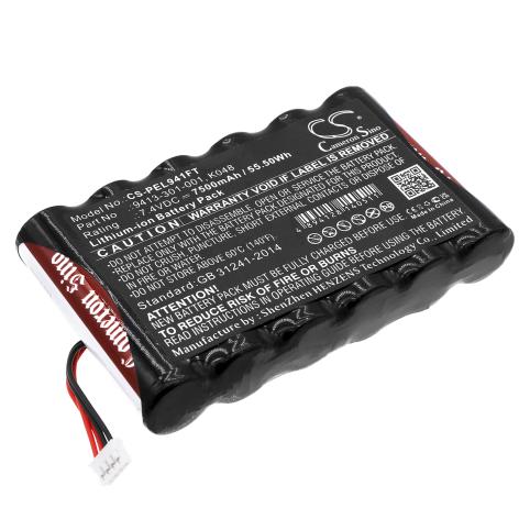 Batteria per lampe torche pelican 9410l