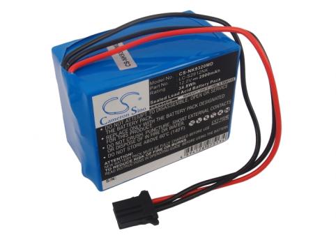 Batteria  nihon kohden lc s2912nk
