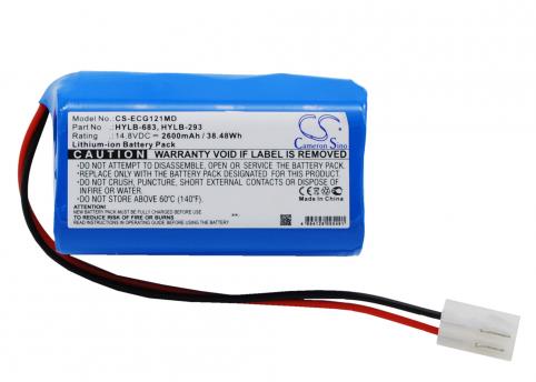Bateria medico biocare ecg 1210