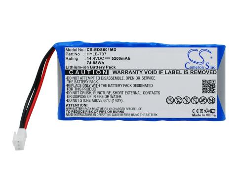 Batteria medico spacelabs cardio express sl12a