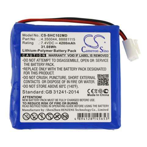 Batteria medico schiller ms 2007