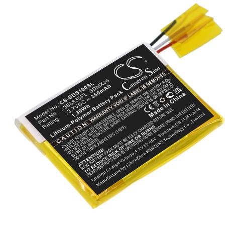Batteria lecteur mp3 mp4 video sandisk clip jam