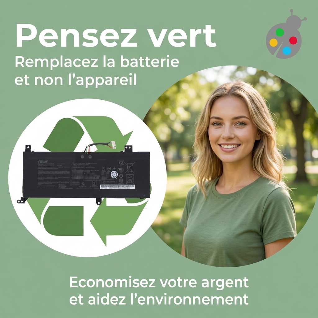 Batteria computer portatile asus x415ea
