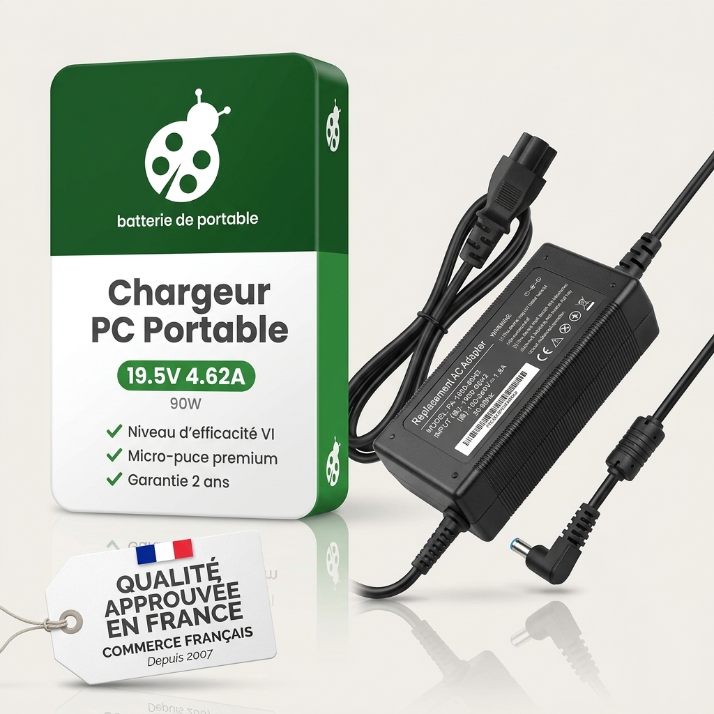 Chargeur ordinateur portable hp  probook 450 g3 modele 1