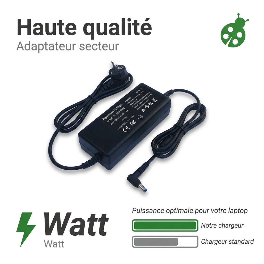 Chargeur ordinateur portable dell latitude e3490