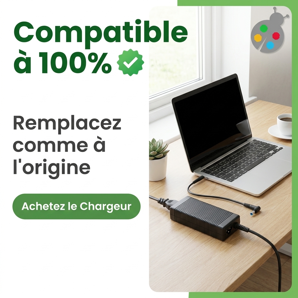 Chargeur ordinateur portable dell latitude e3490