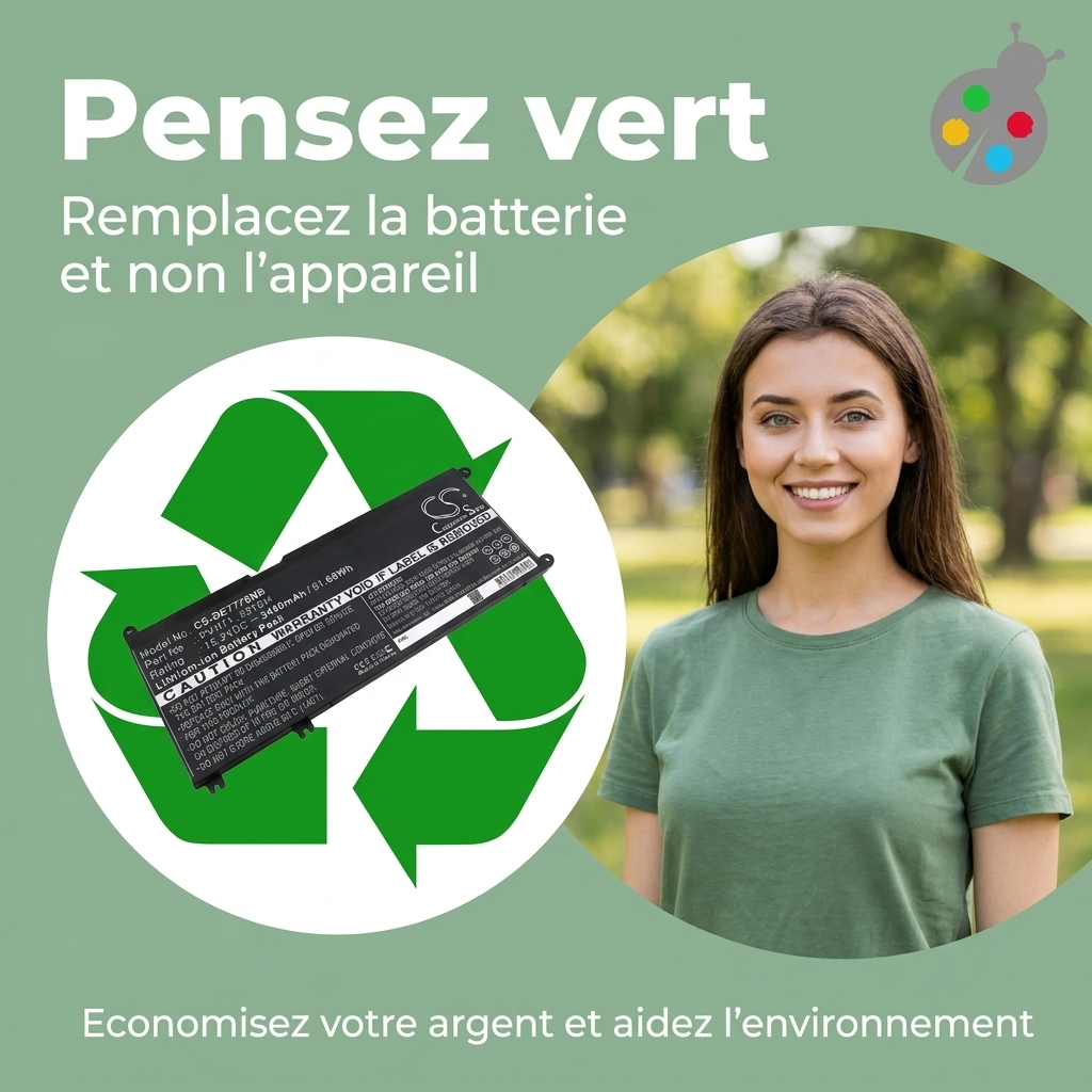 Batteria computer portatile dell 15 3579