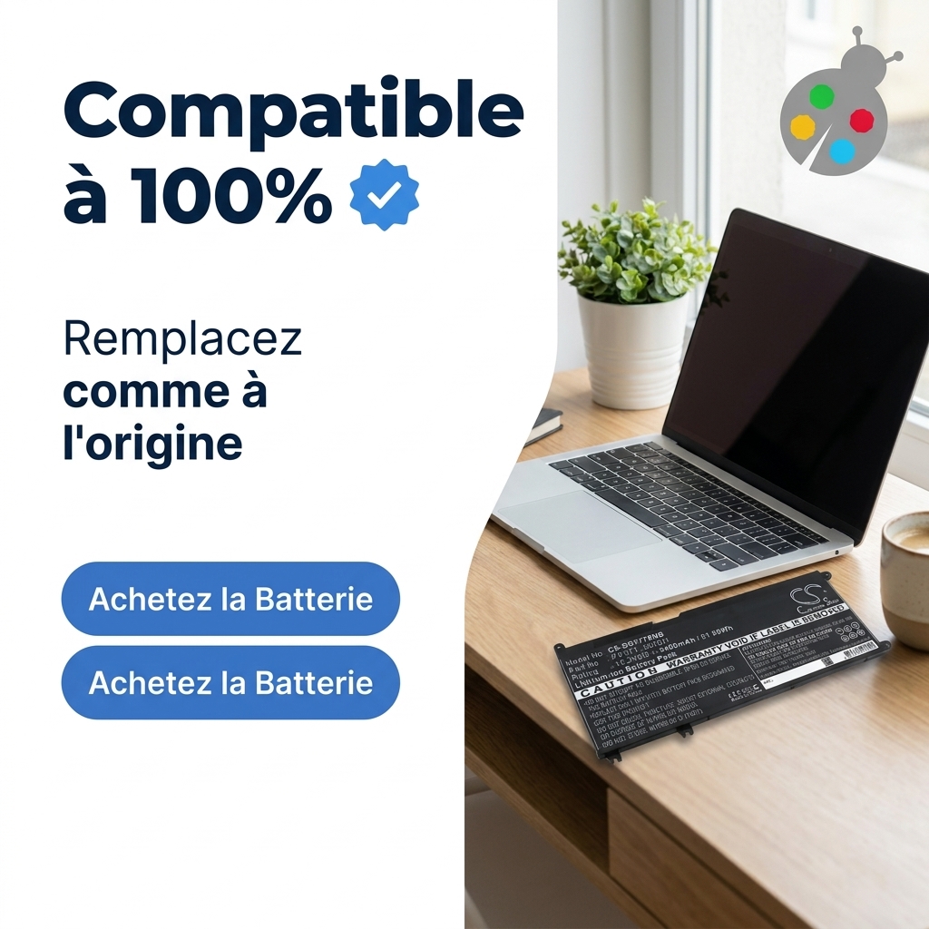 Batteria computer portatile dell 15 3579