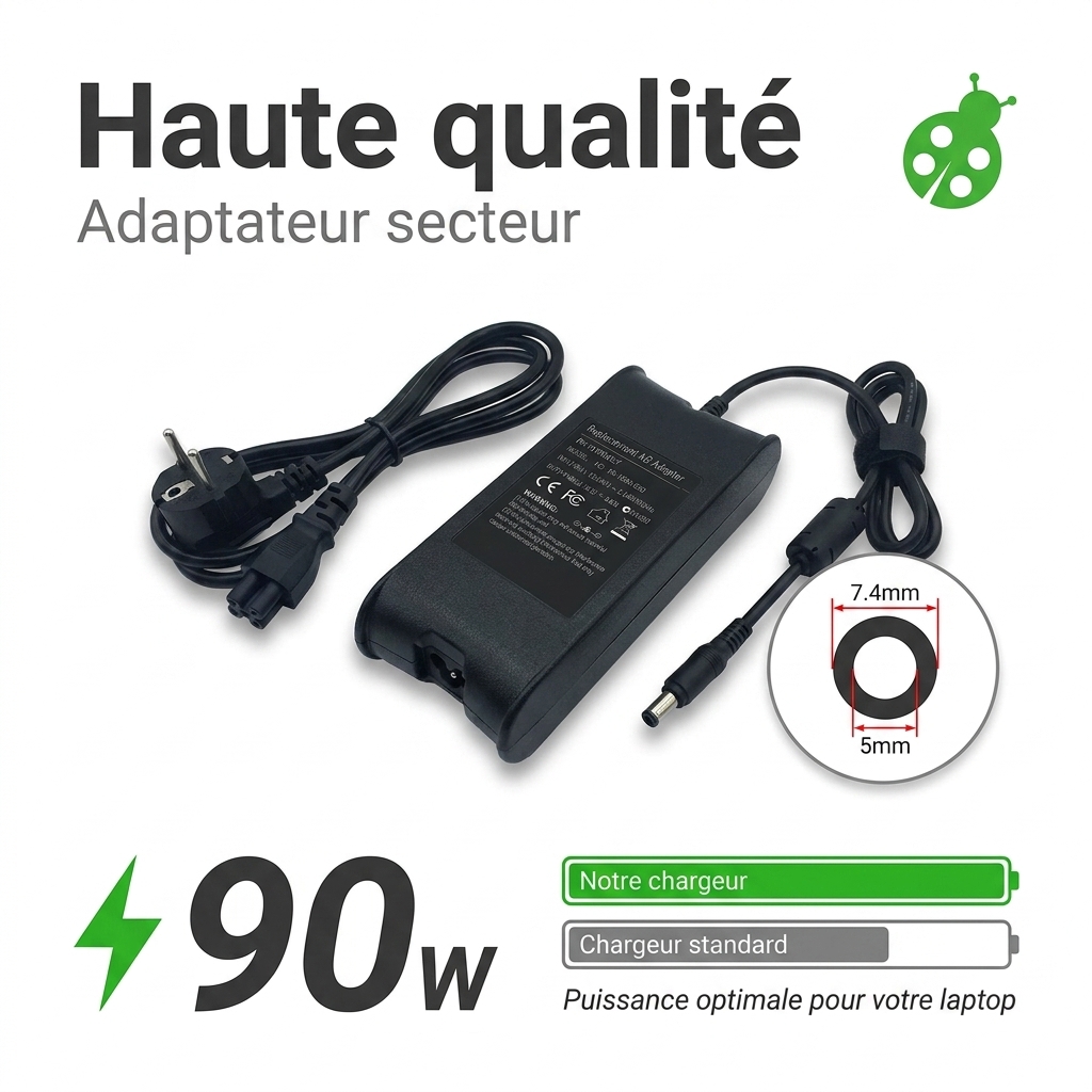 Ladegerate laptop dell latitude 5590 h7x2f