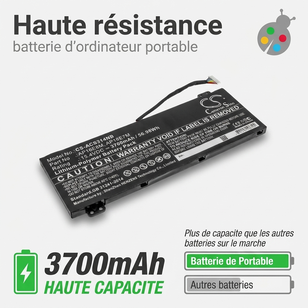 Batteria computer portatile acer swift 3x sf314 510g 79qs