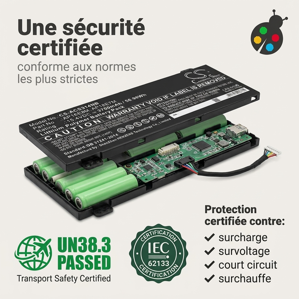 Batteria computer portatile acer swift 3x sf314 510g 79qs