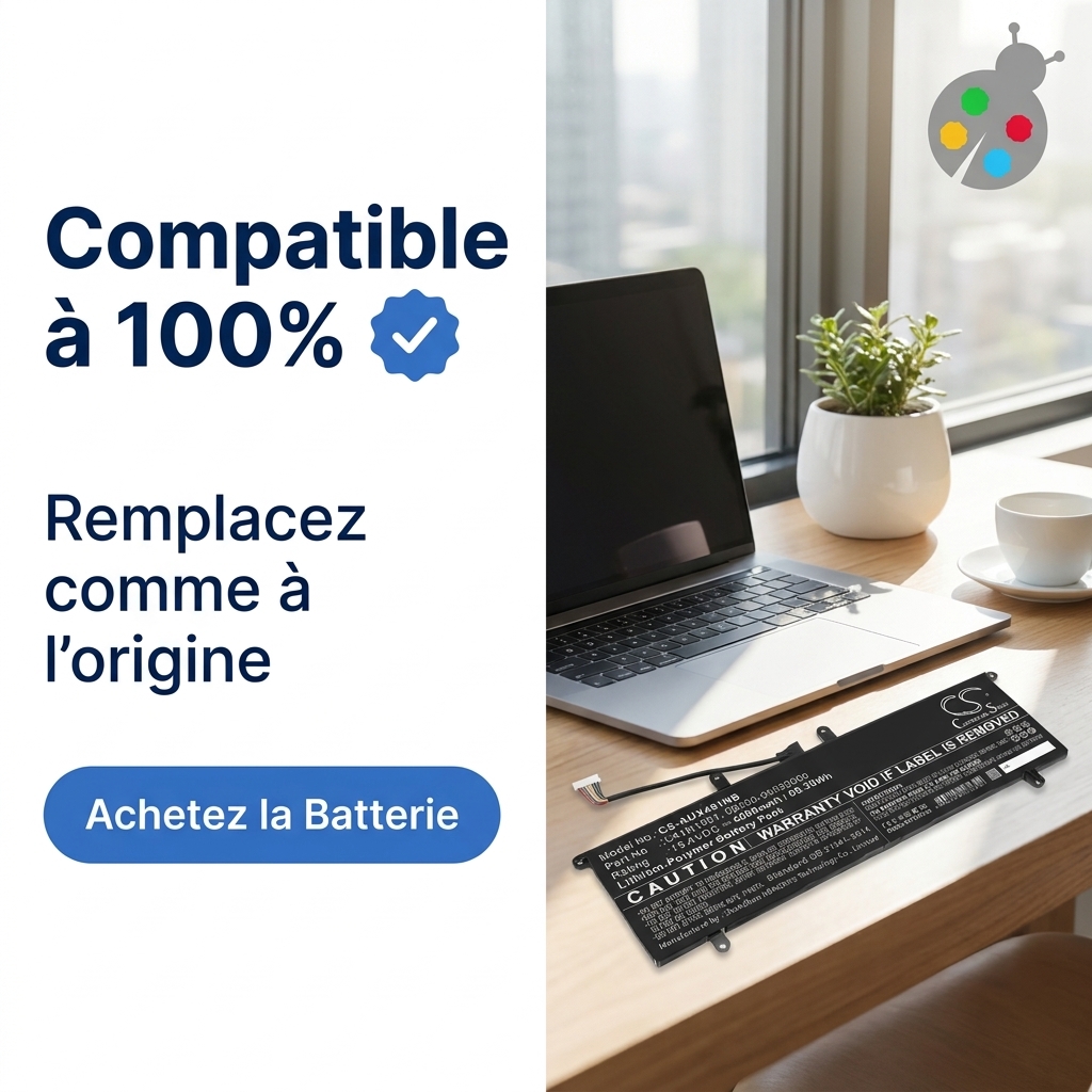 Batteria computer portatile asus zenbook ux481fa