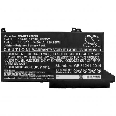 Batterie  dell 0g74g