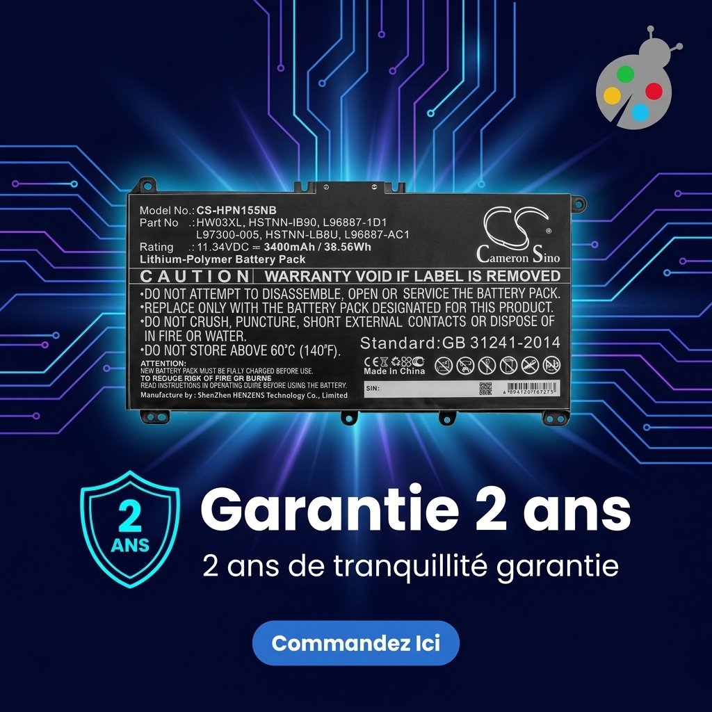 Batteria computer portatile hp pavilion 17 cn