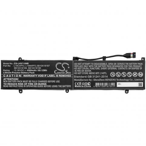 Batterie  lenovo 5b10x18187
