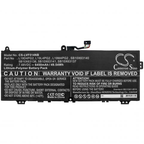 Batterie  lenovo 5b10x63141